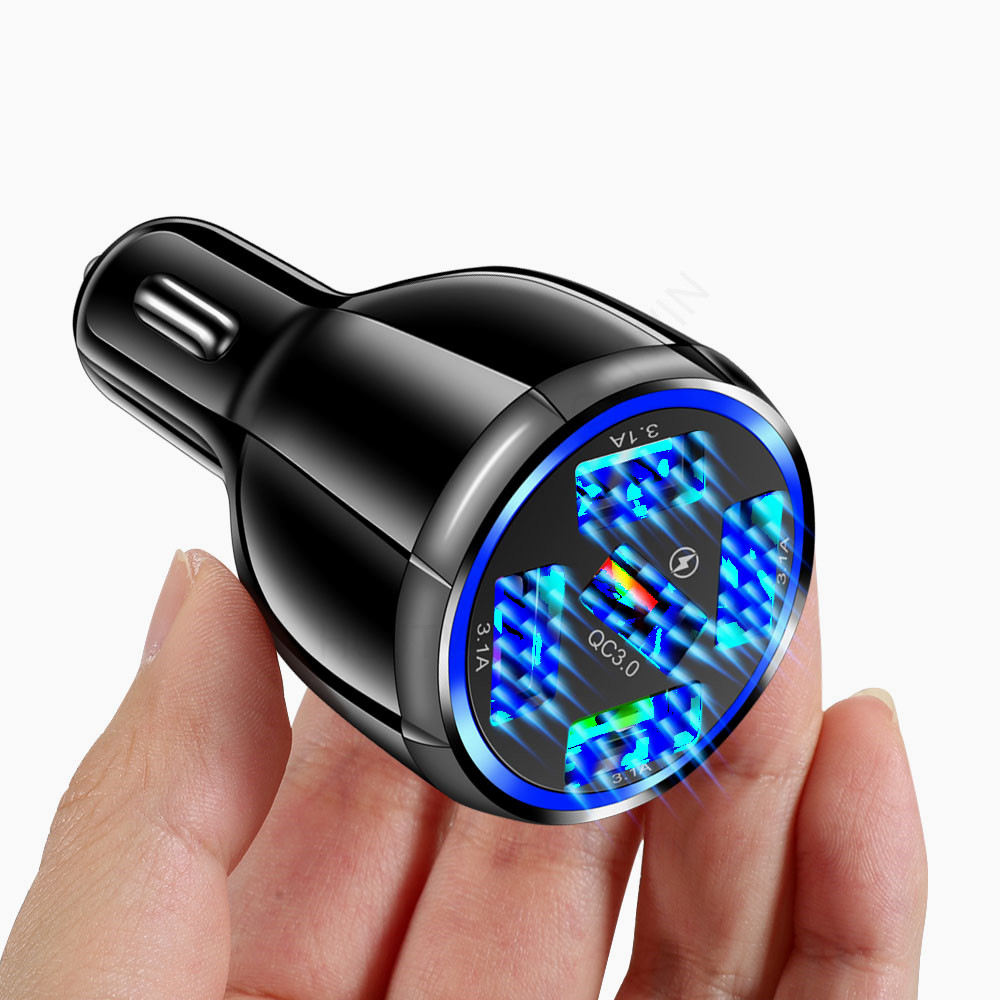 15W Quick Charge with 5 USB QC3.0 Car Charger