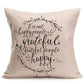 Happy New Year Pillowcase1 pc Pillow cover Happy