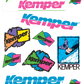 Kemper Snowboards Sticker Pack 24-Piece Assorted