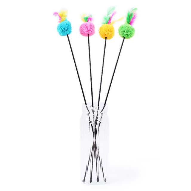 Pet cat Interactive toy Cute Design Bell and bird