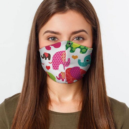 Elephants Face Cover