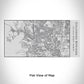 Colorado Springs - Colorado Map Insulated Bottle in Matte Black