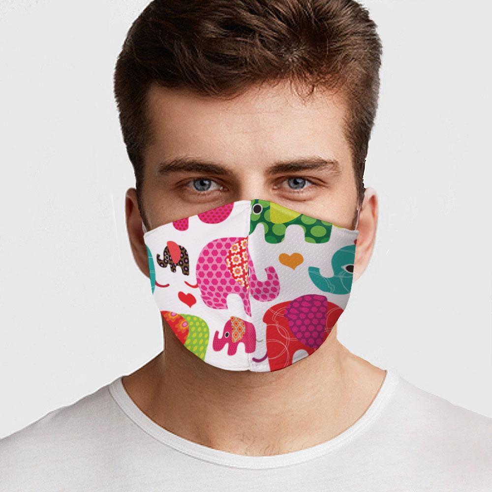 Elephants Face Cover