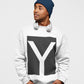 Mens Y Logo Crewneck Sweatshirt