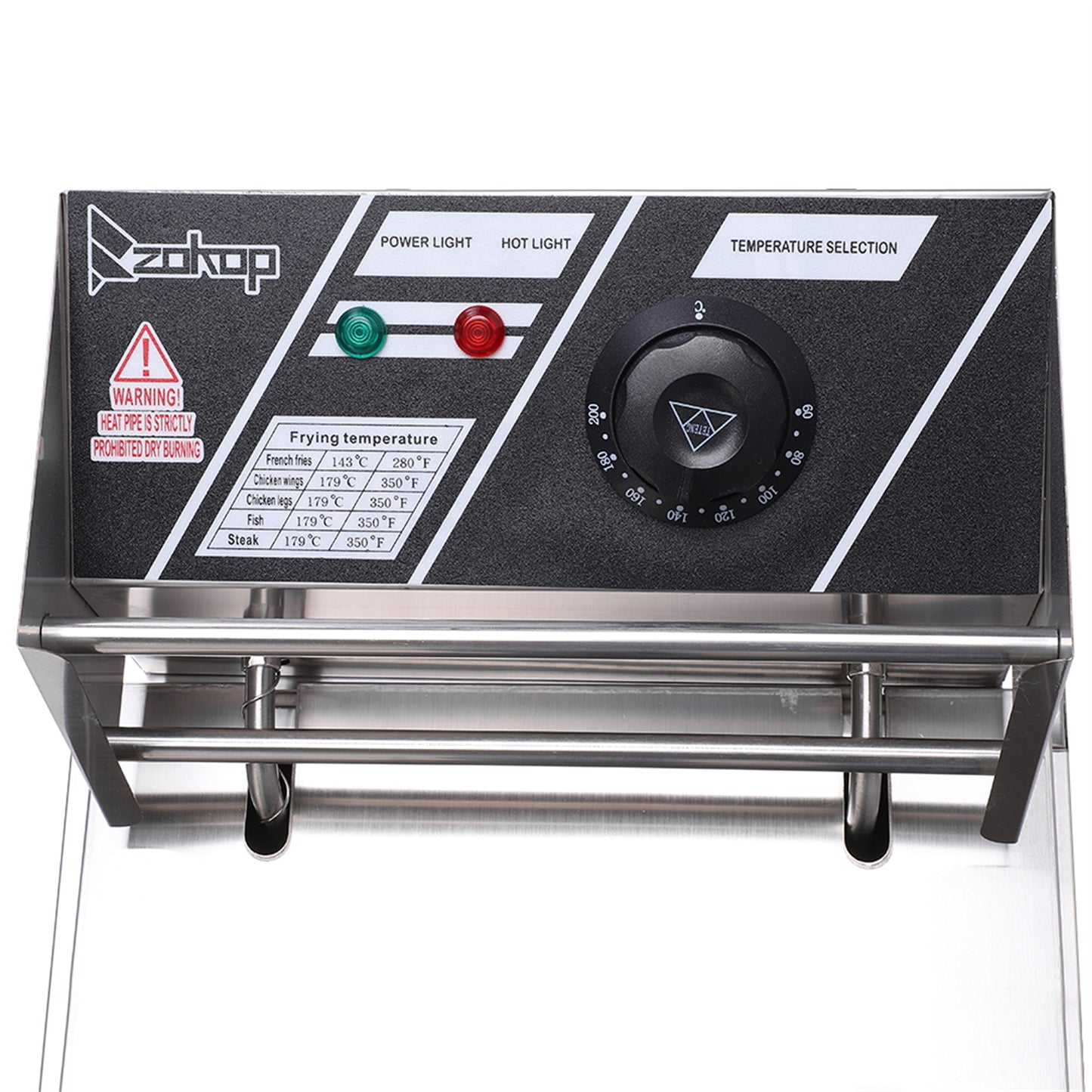 2.5KW 220-240V 6L Stainless Steel Single Cylinder Electric Fryer
