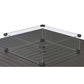 45 Inch Square Propane Gas Fire Pit Table