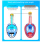 Diving Mask Scuba Mask Anti-Fog Equipment Blue