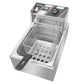 2.5KW 220-240V 6L Stainless Steel Single Cylinder Electric Fryer
