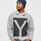 Mens Y Logo Crewneck Sweatshirt