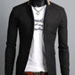 Mens Stand Collar Casual Blazer