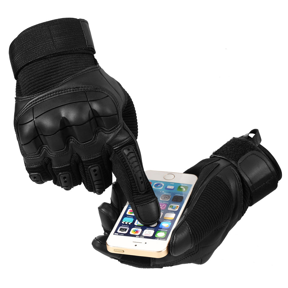 Hot TouchScreen Full Finger Hard Knuckle Tactical Gloves