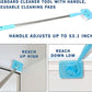 Baseboard Buddy Retractable Household Universal Cleaning Brush Mop