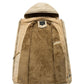Mens Hooded Military Style Coat